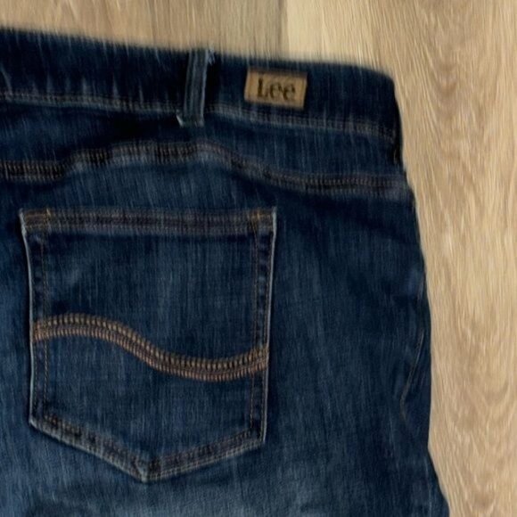 Lee Plus Womens Flex Motion Bootcut Jeans Mid Rise 22W Petite Regular Fit Dark W - Picture 8 of 11